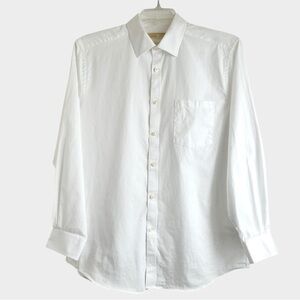✨ MICHAEL Michael Kors White Button Down Slim Fit Dress Shirt | Size 16.5 32/33
